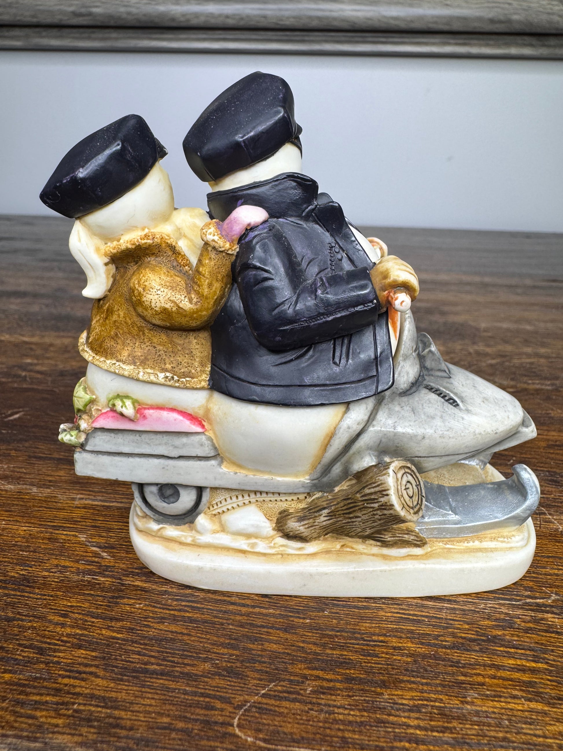 Harmony Kingdom "Easy Slider" Snowman Trinket Box