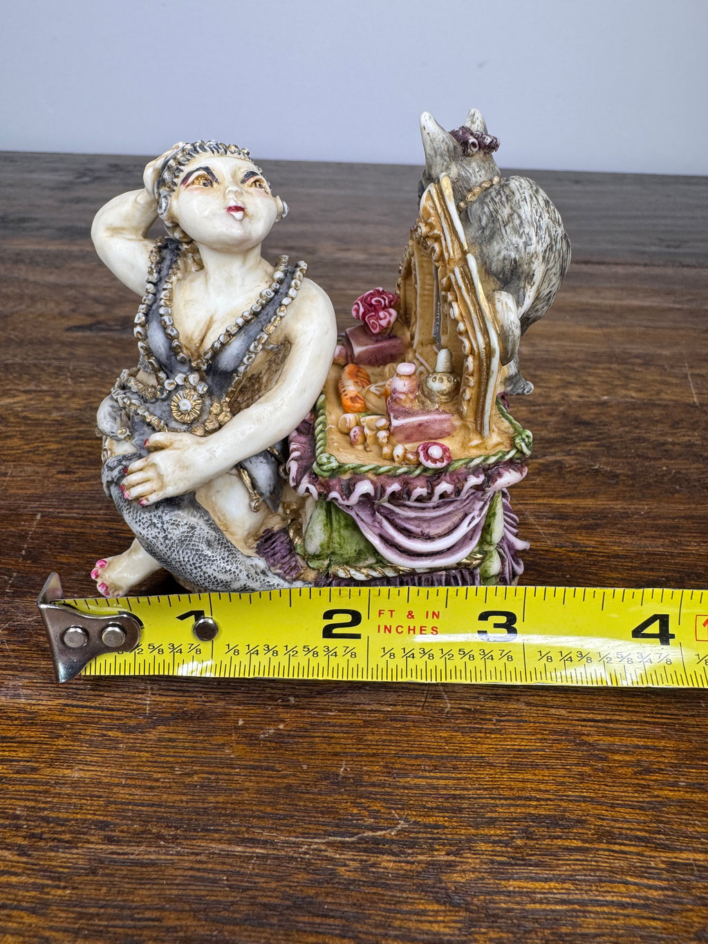 Harmony Kingdom Clare De Lune Josephine and the Cat Trinket Box