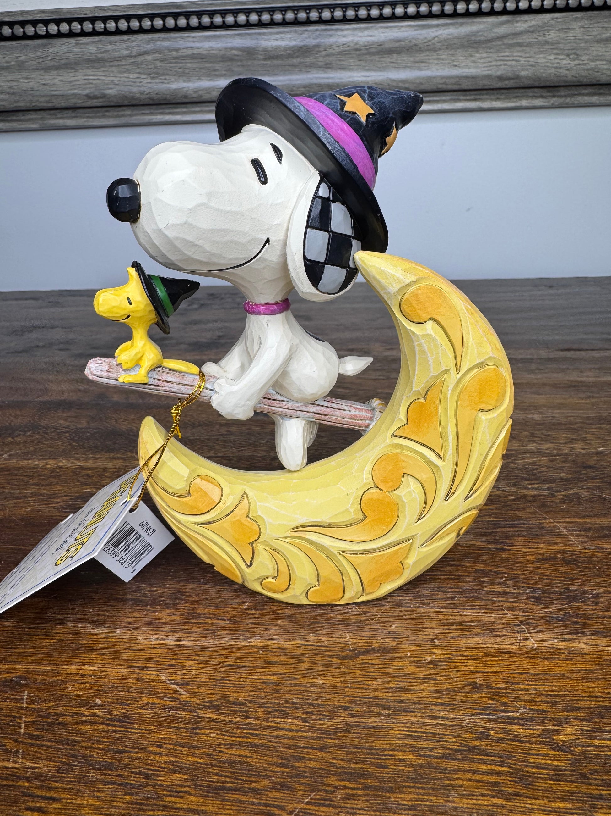 Peanuts by Jim Shore Snoopy Witch on Moon NIB