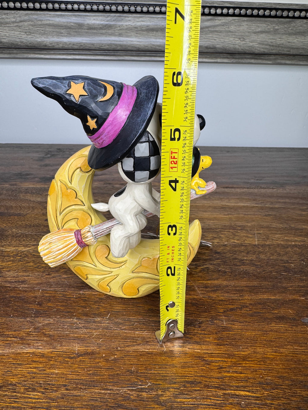 Peanuts by Jim Shore Snoopy Witch on Moon NIB