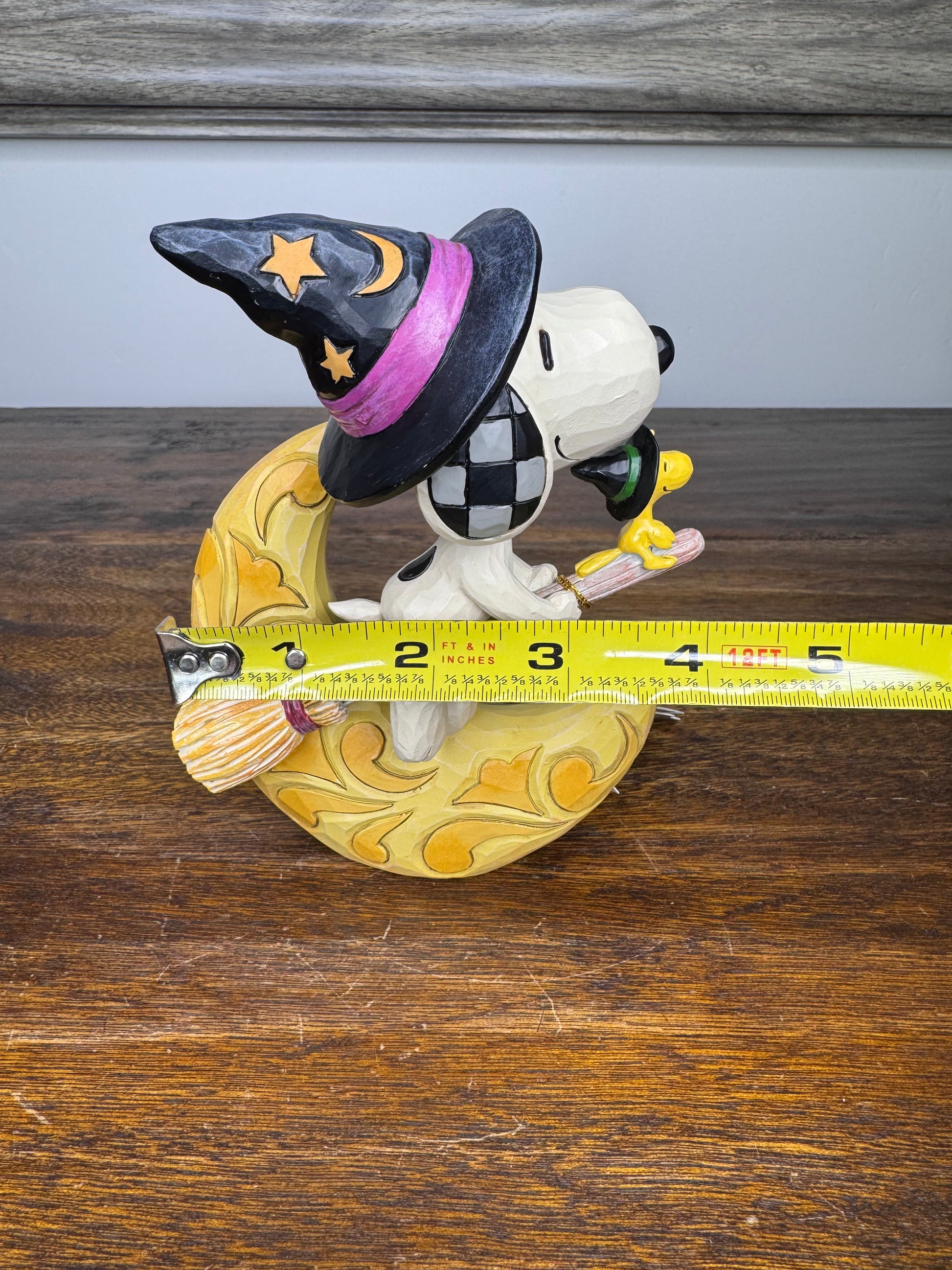 Peanuts by Jim Shore Snoopy Witch on Moon NIB
