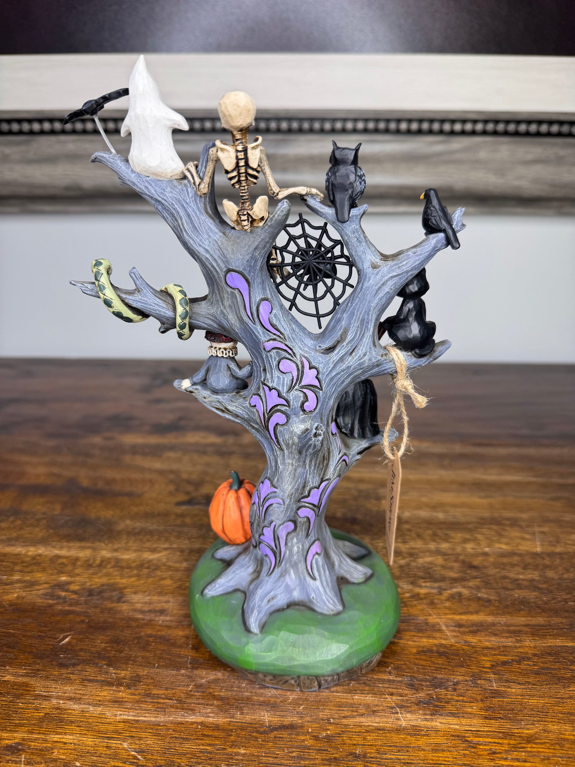 Jim Shore heartwood Creek "Wicked Woods" haunted LED Tree NIB