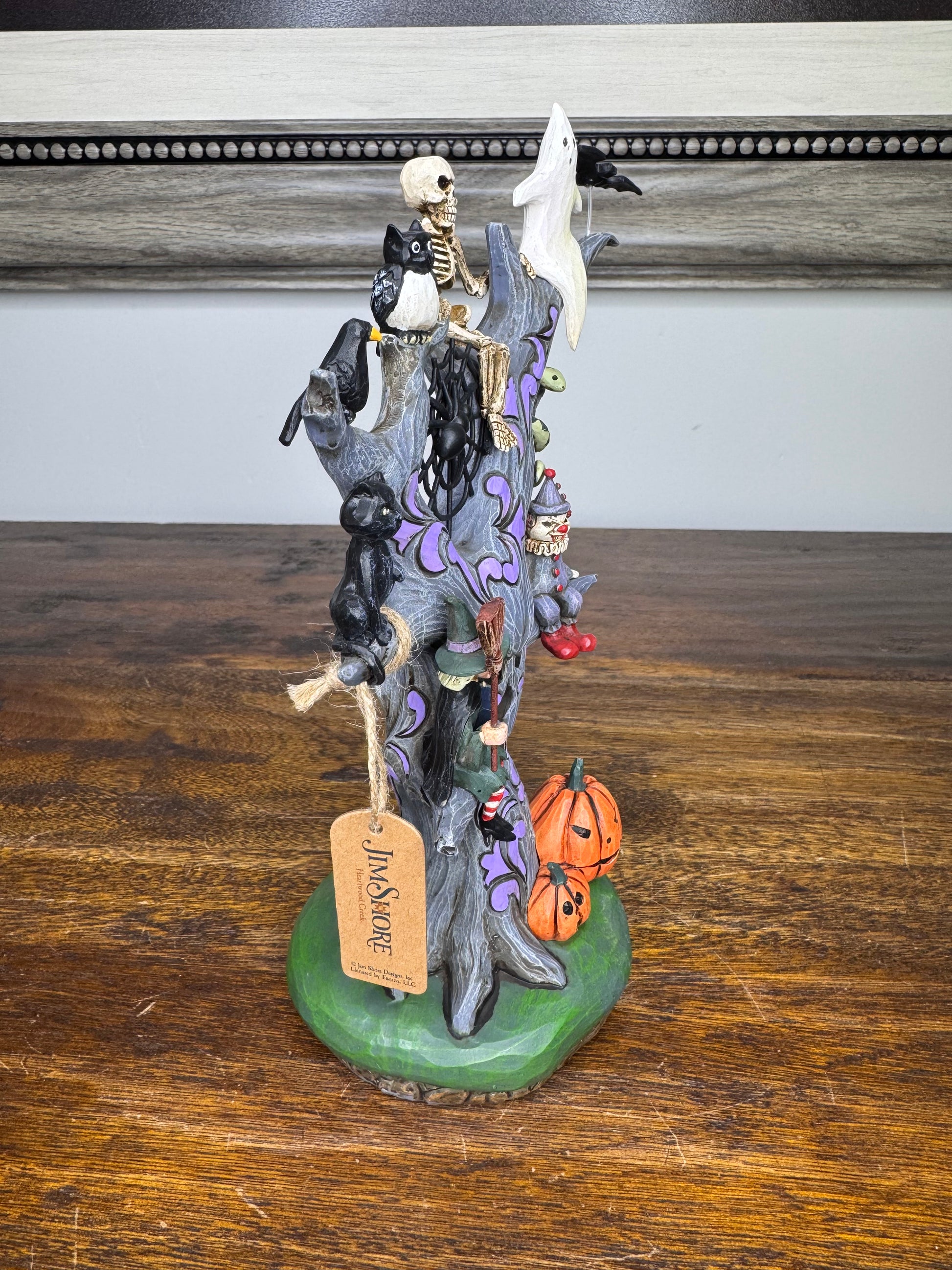 Jim Shore heartwood Creek "Wicked Woods" haunted LED Tree NIB