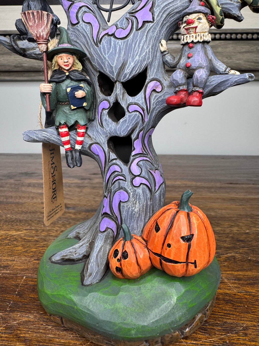 Jim Shore heartwood Creek "Wicked Woods" haunted LED Tree NIB