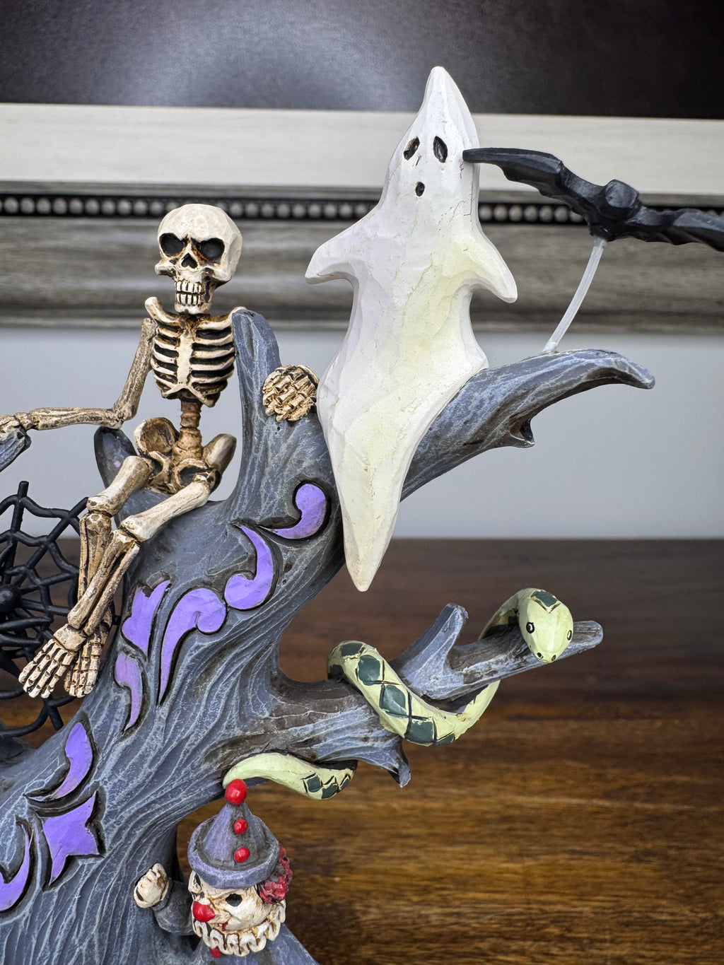 Jim Shore heartwood Creek "Wicked Woods" haunted LED Tree NIB