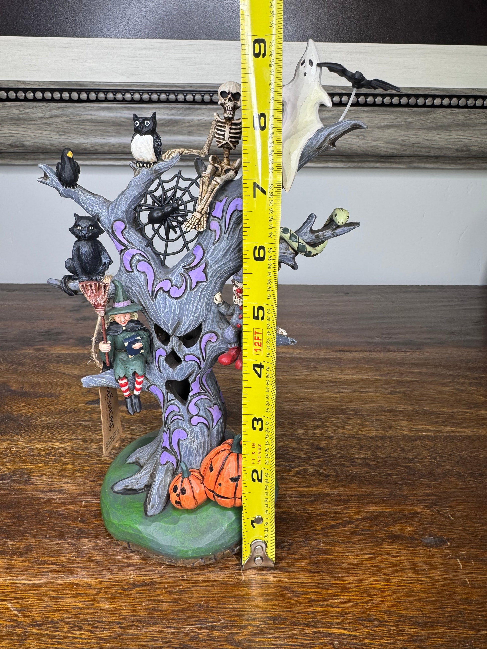 Jim Shore heartwood Creek "Wicked Woods" haunted LED Tree NIB