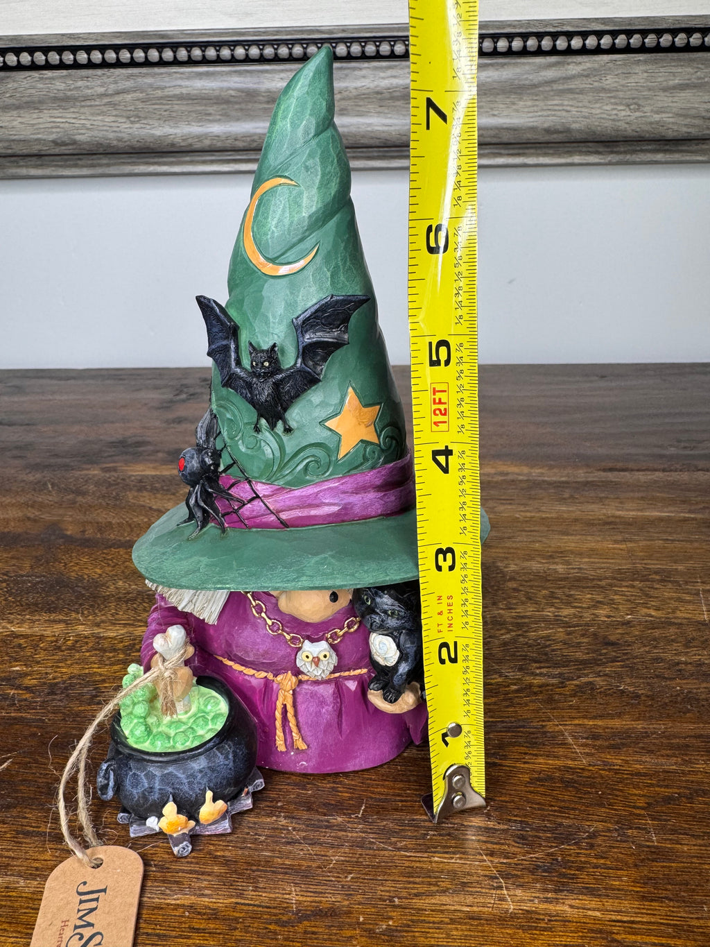 Jim Shore Heartwood Creek "Watchful Thinking" Gnome NIB