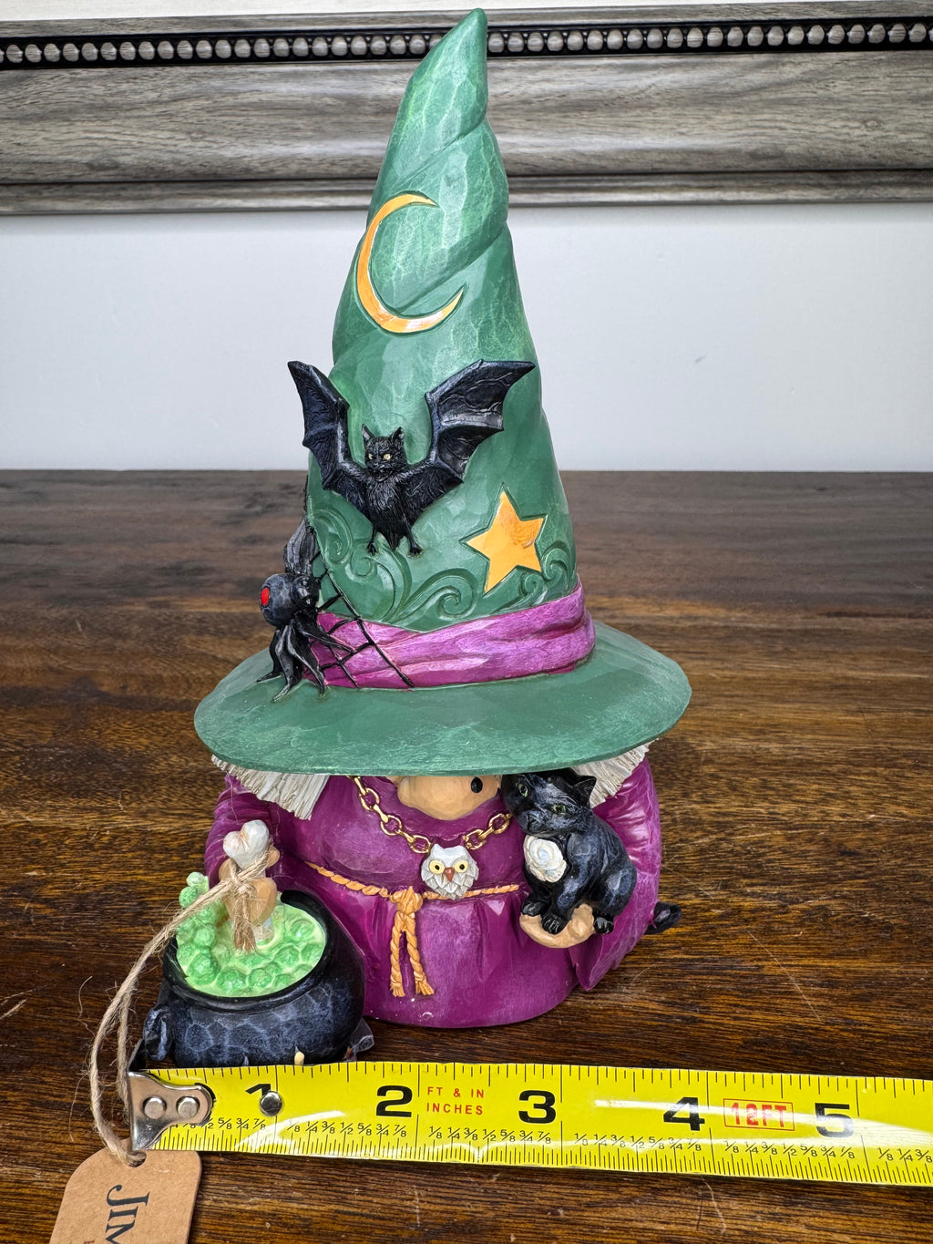 Jim Shore Heartwood Creek "Watchful Thinking" Gnome NIB