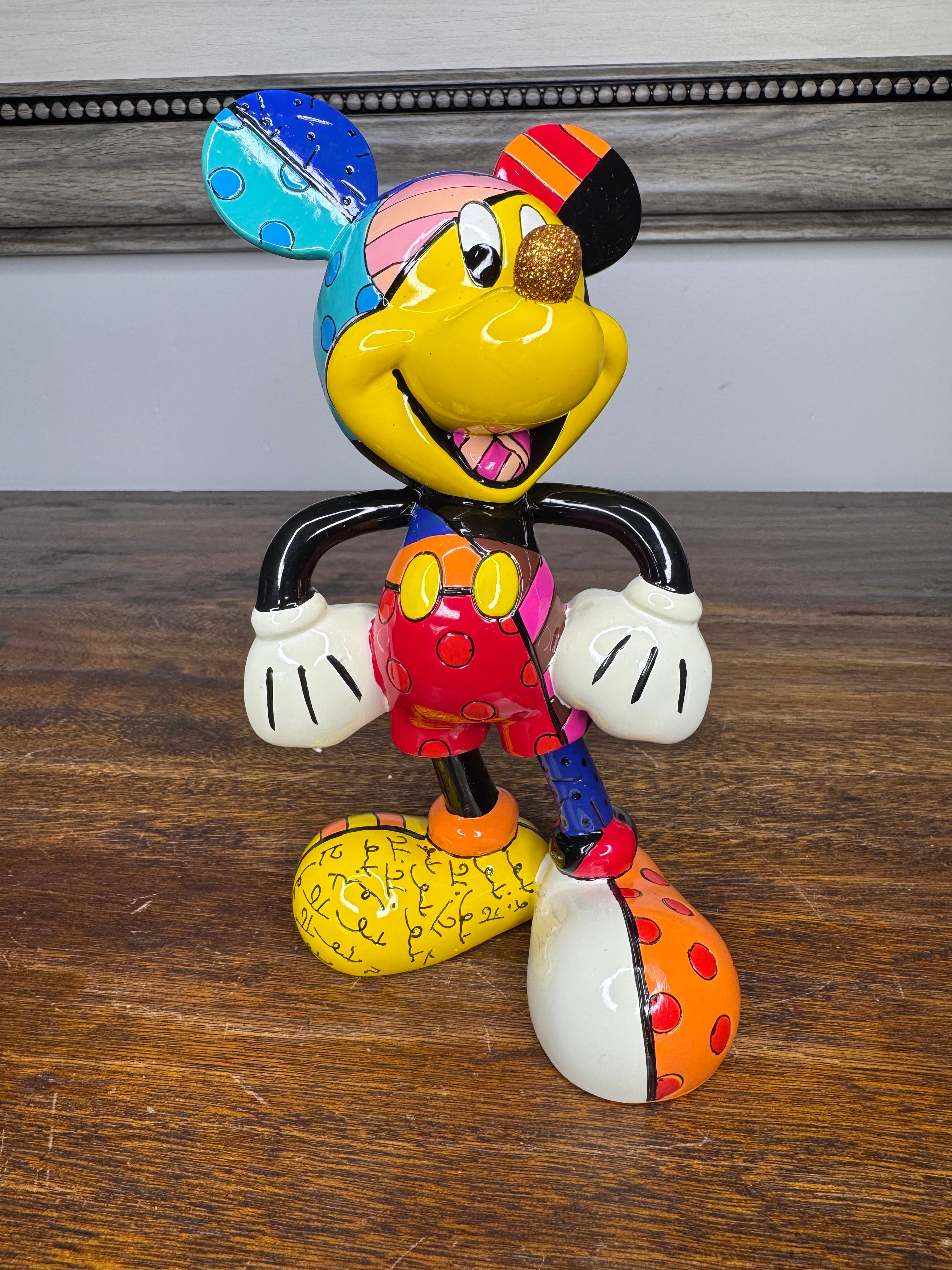 Disney by Britto Mickey Mouse Figurine w/ Box