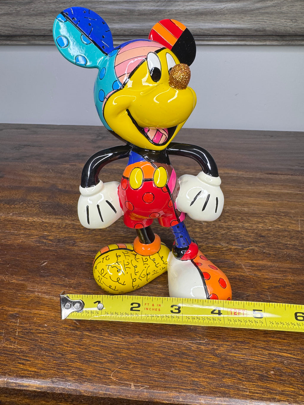 Disney by Britto Mickey Mouse Figurine w/ Box