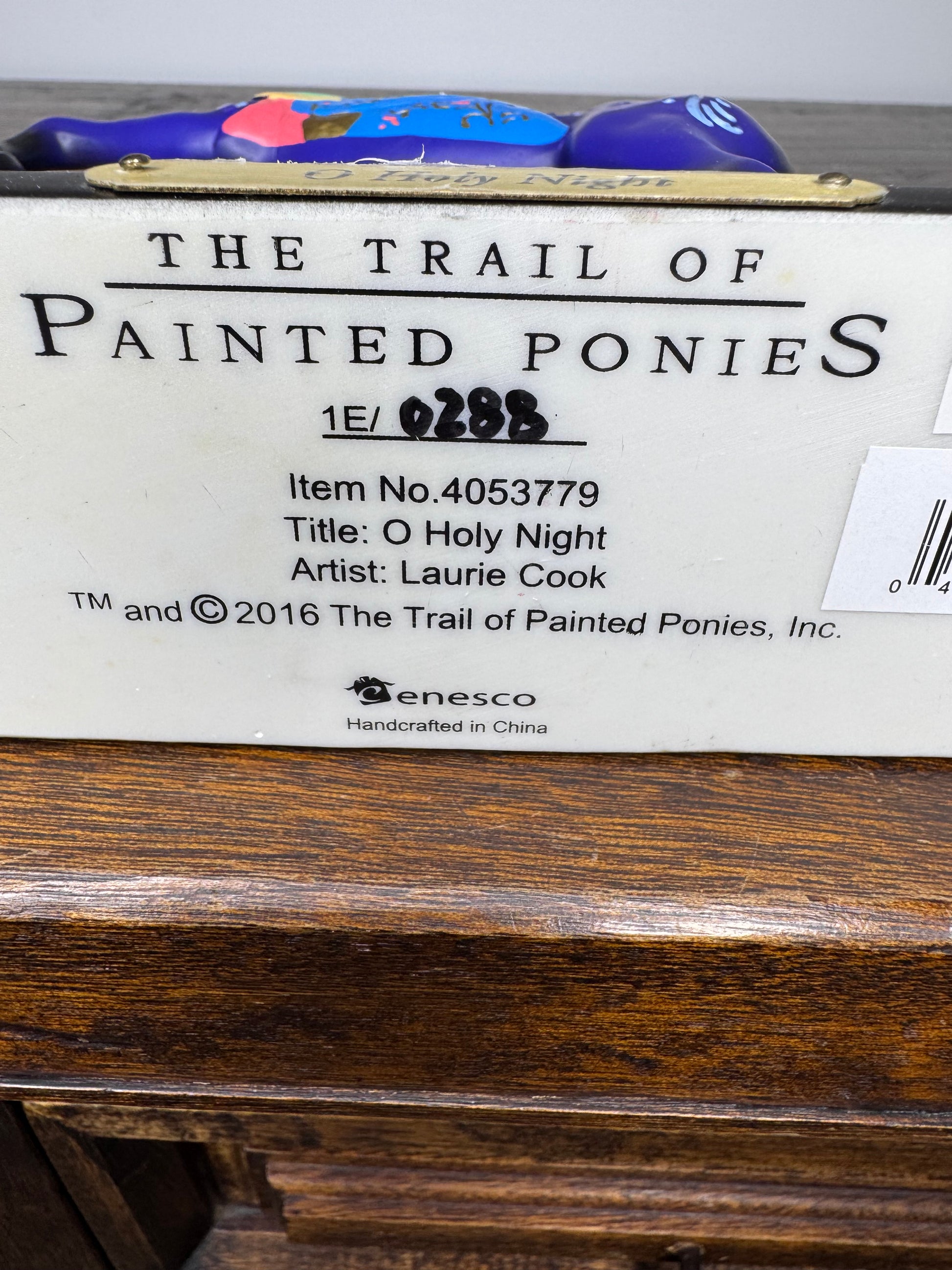 Trail of Painted Ponies 1E Low Number O Holy Night