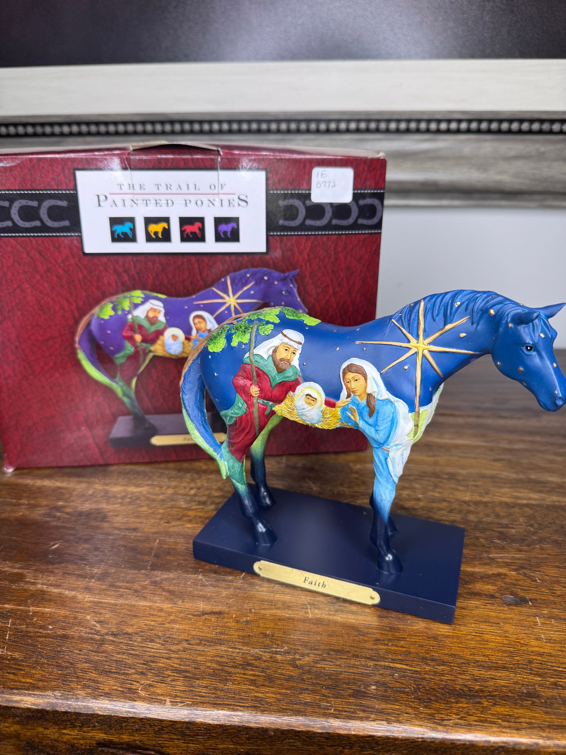Trail of Painted Ponies Faith 1E Low Number w/ Box