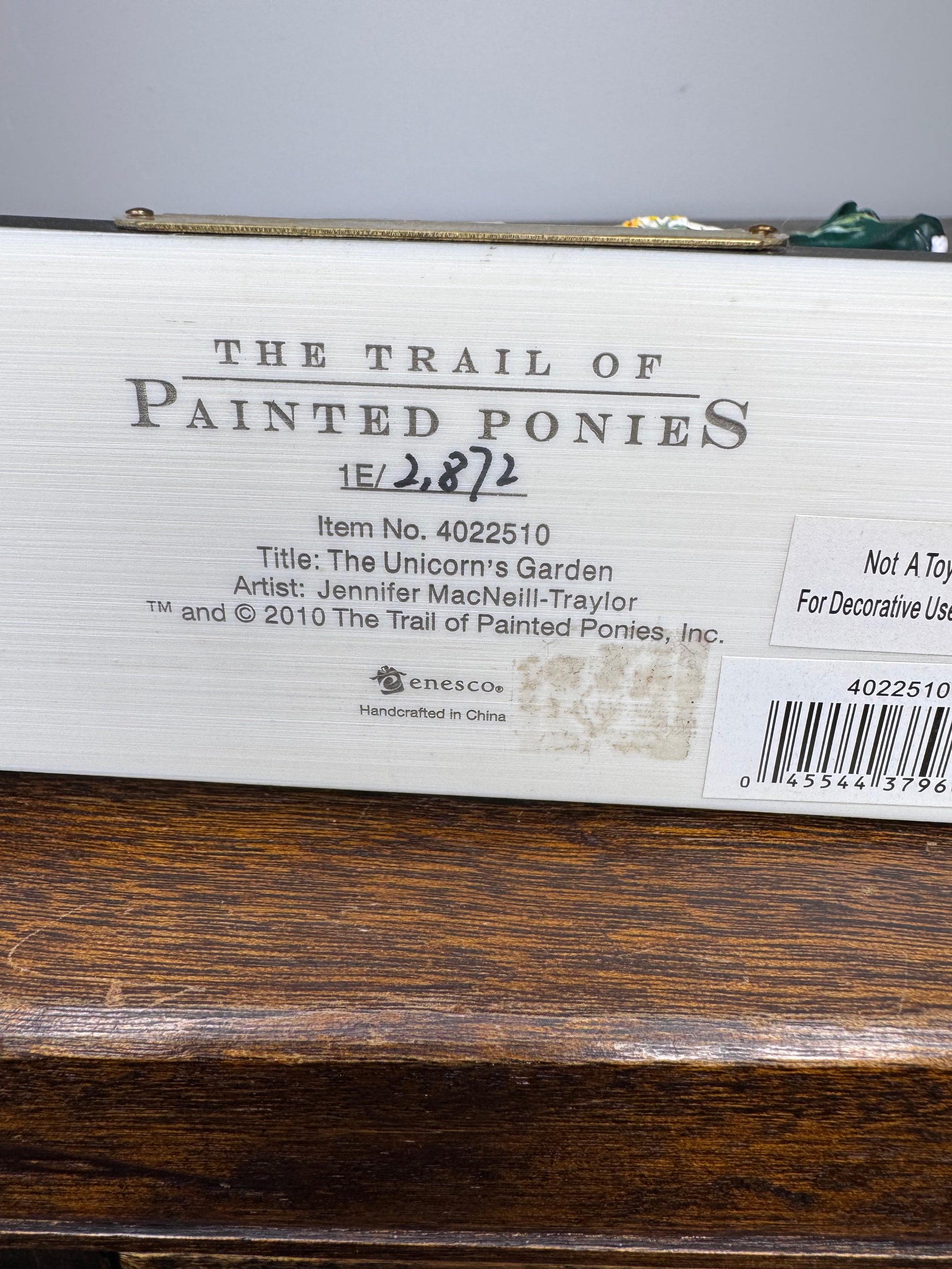 Trail of Painted Ponies Unicorn's Garden 1E with Box