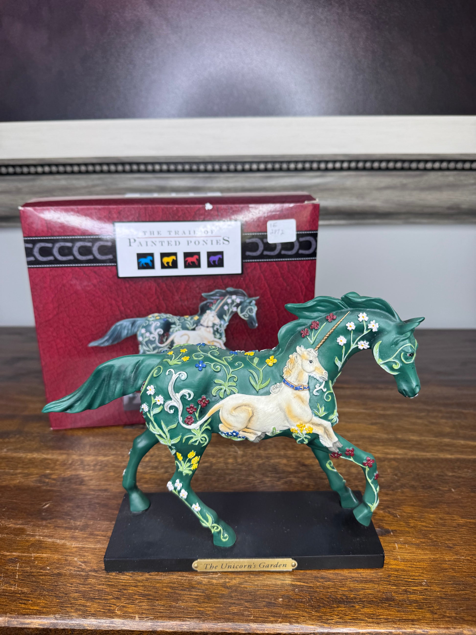 Trail of Painted Ponies Unicorn's Garden 1E with Box