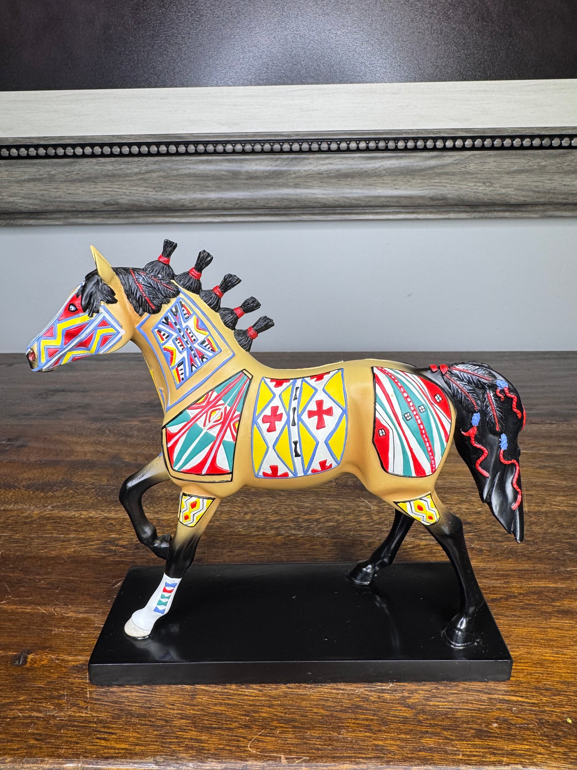 Trail of Painted Ponies Cheyenne Painted Rawhide w/ Box
