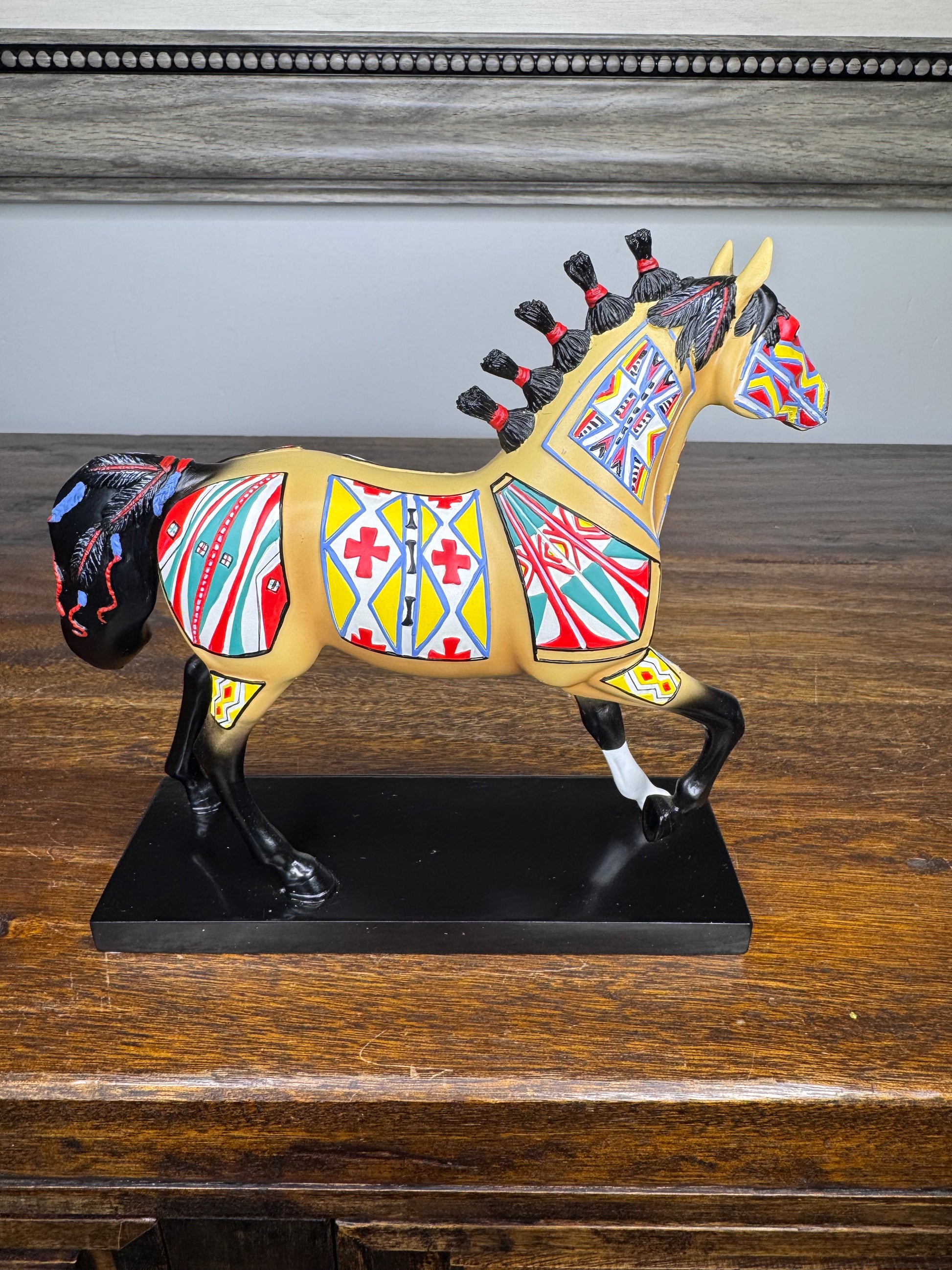 Trail of Painted Ponies Cheyenne Painted Rawhide w/ Box