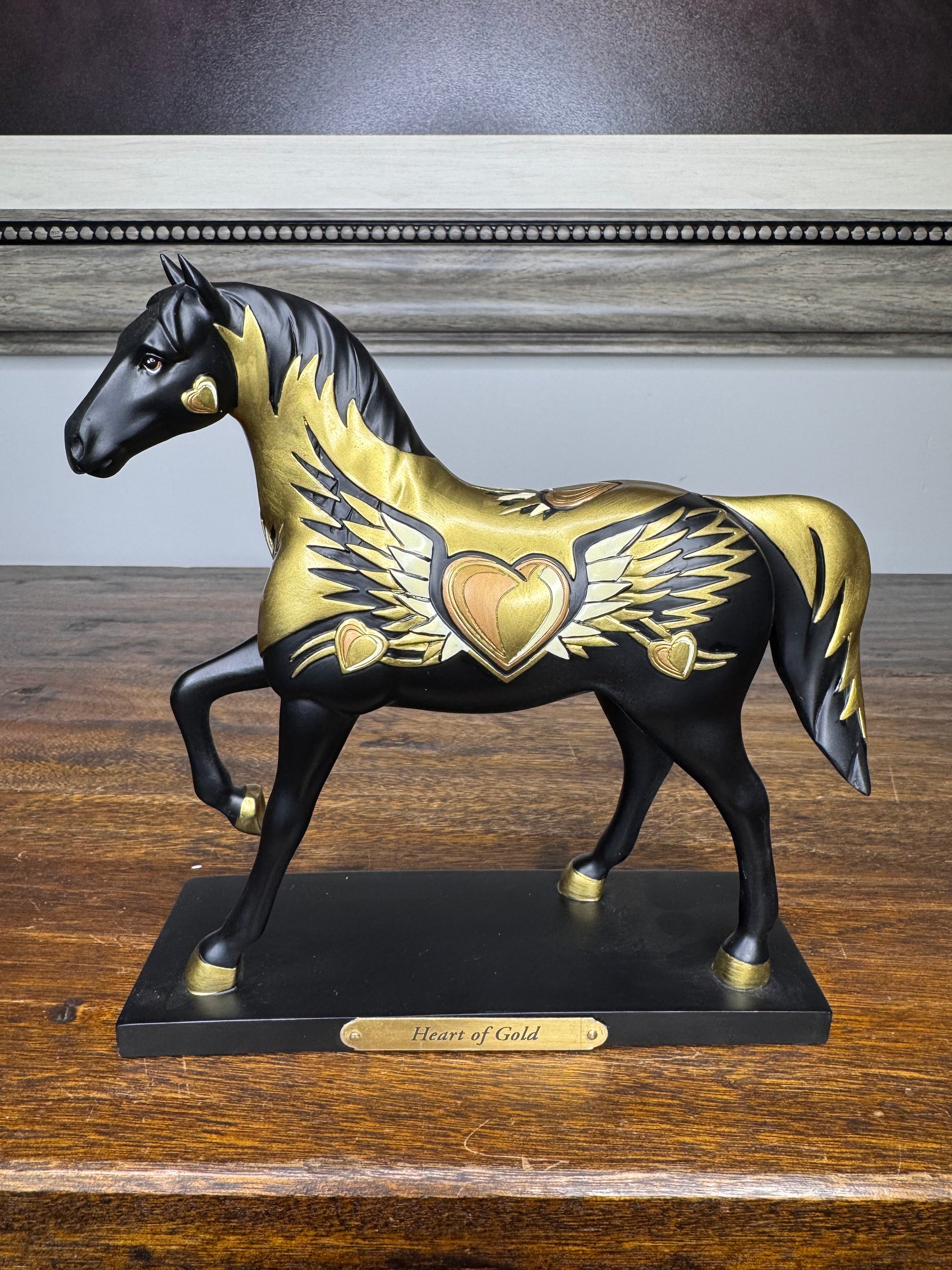Trail of Painted Ponies 1E Low Number "Heart of Gold" Figurine w/ Box