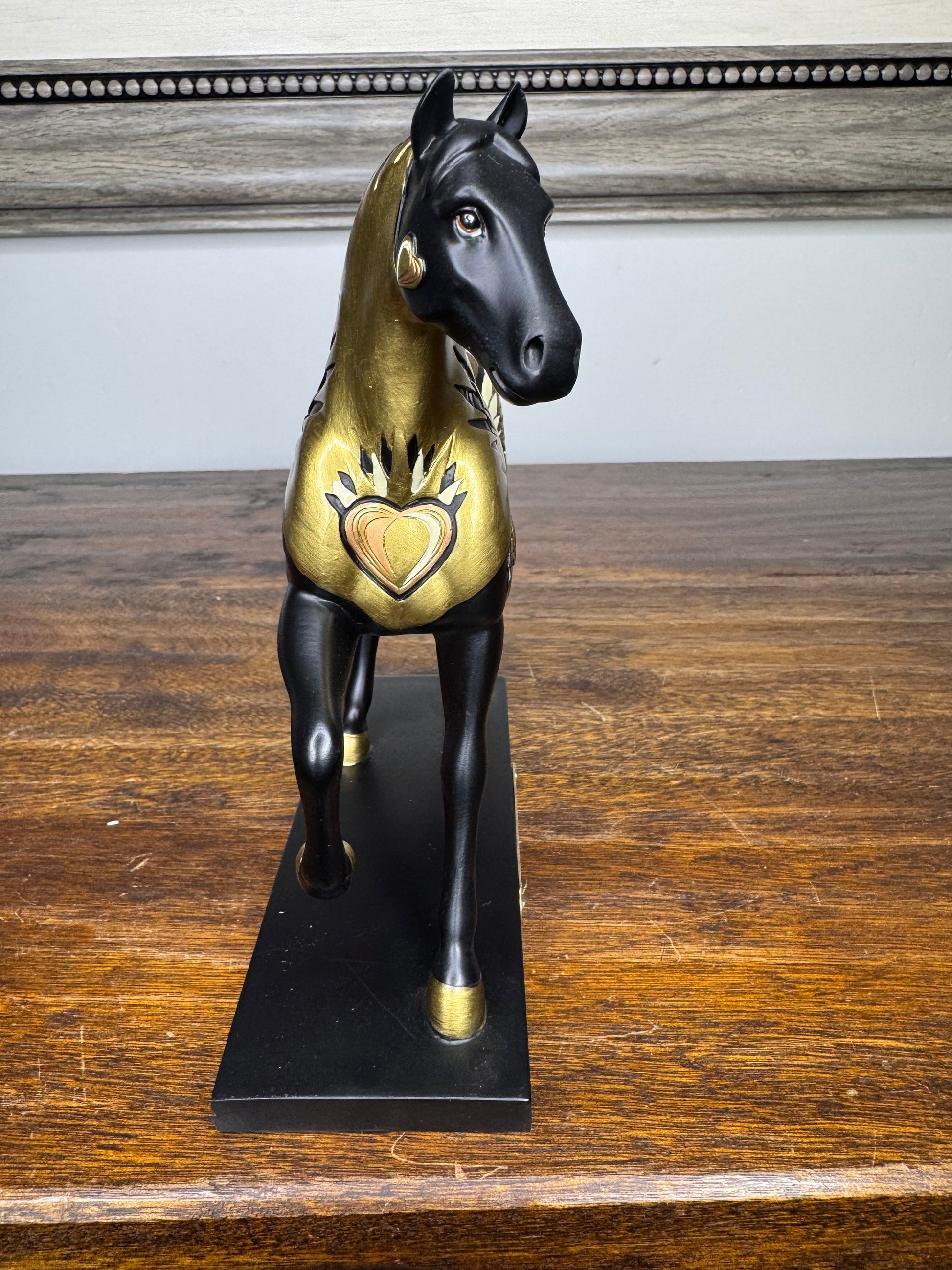 Trail of Painted Ponies 1E Low Number "Heart of Gold" Figurine w/ Box
