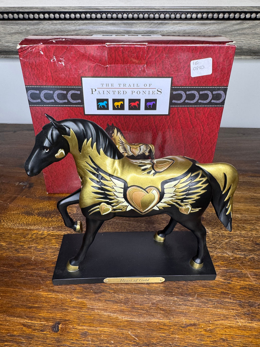 Trail of Painted Ponies 1E Low Number "Heart of Gold" Figurine w/ Box