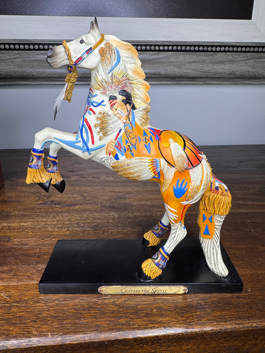 Trail of Painted Ponies 1E Carries the Spirit w/ Original Box