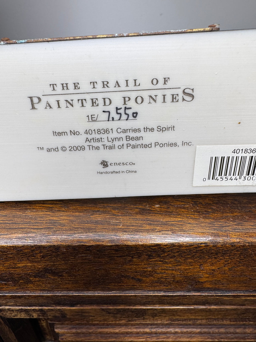 Trail of Painted Ponies 1E Carries the Spirit w/ Original Box