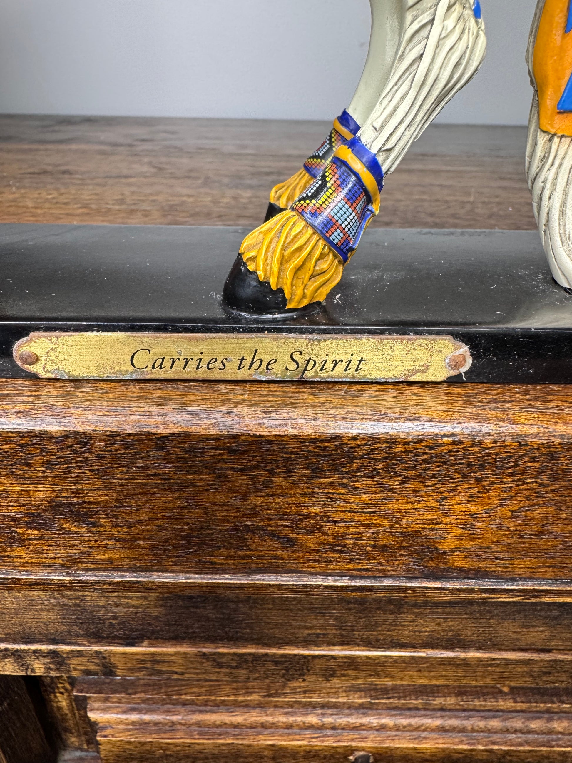 Trail of Painted Ponies 1E Carries the Spirit w/ Original Box