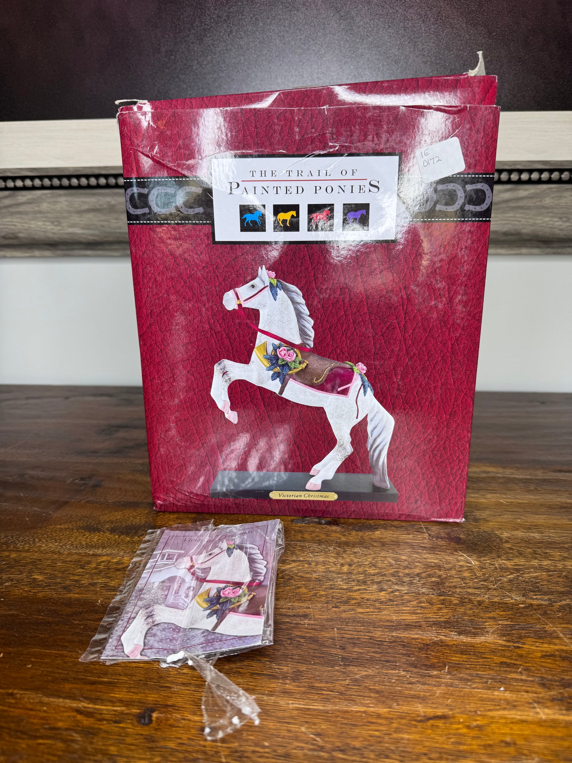 Trail of Painted Ponies Victorian Christmas 1E Low Number w/ Box