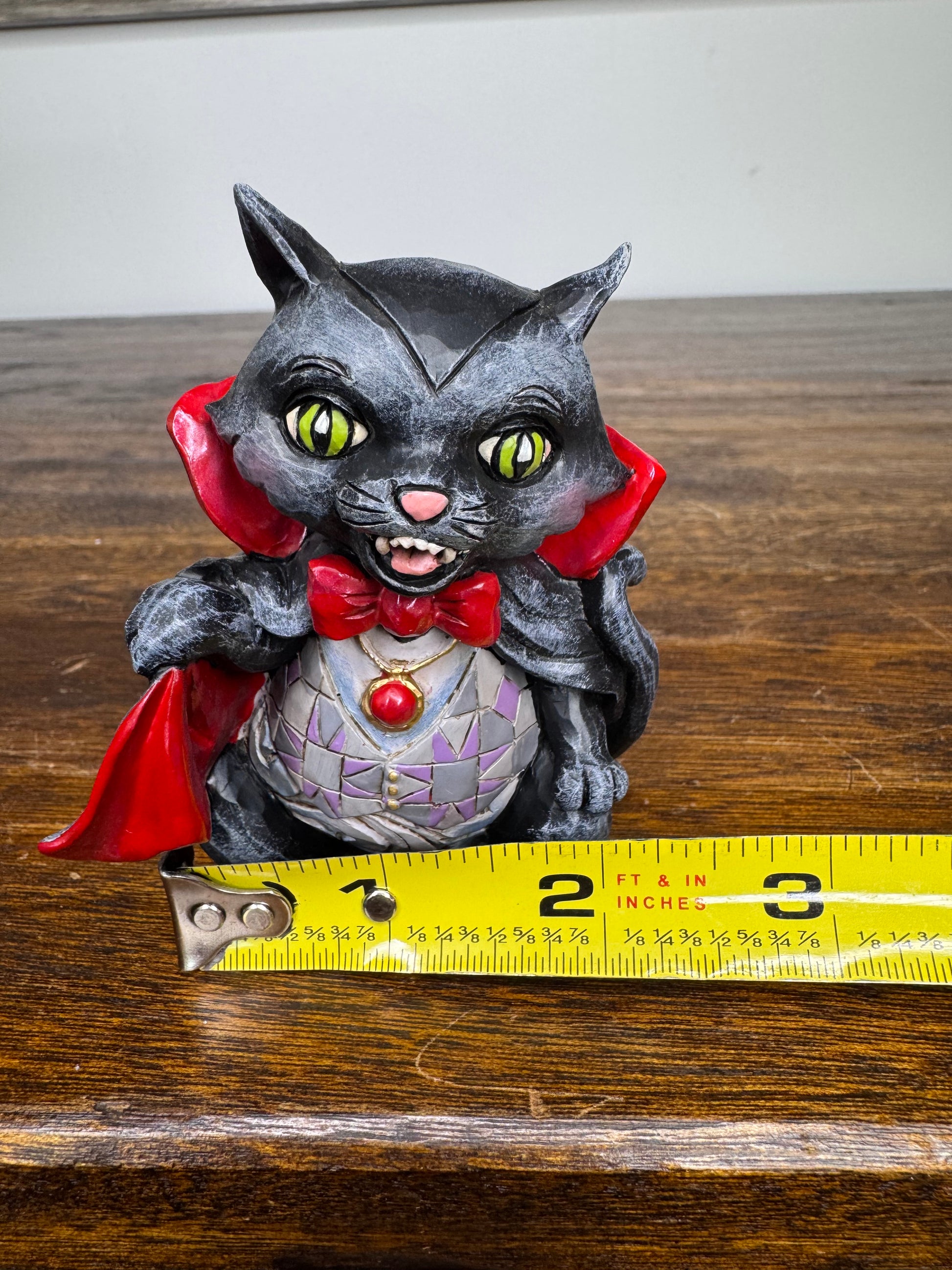 Jim Shore heartwood Creek Mini Vampire Cat NIB