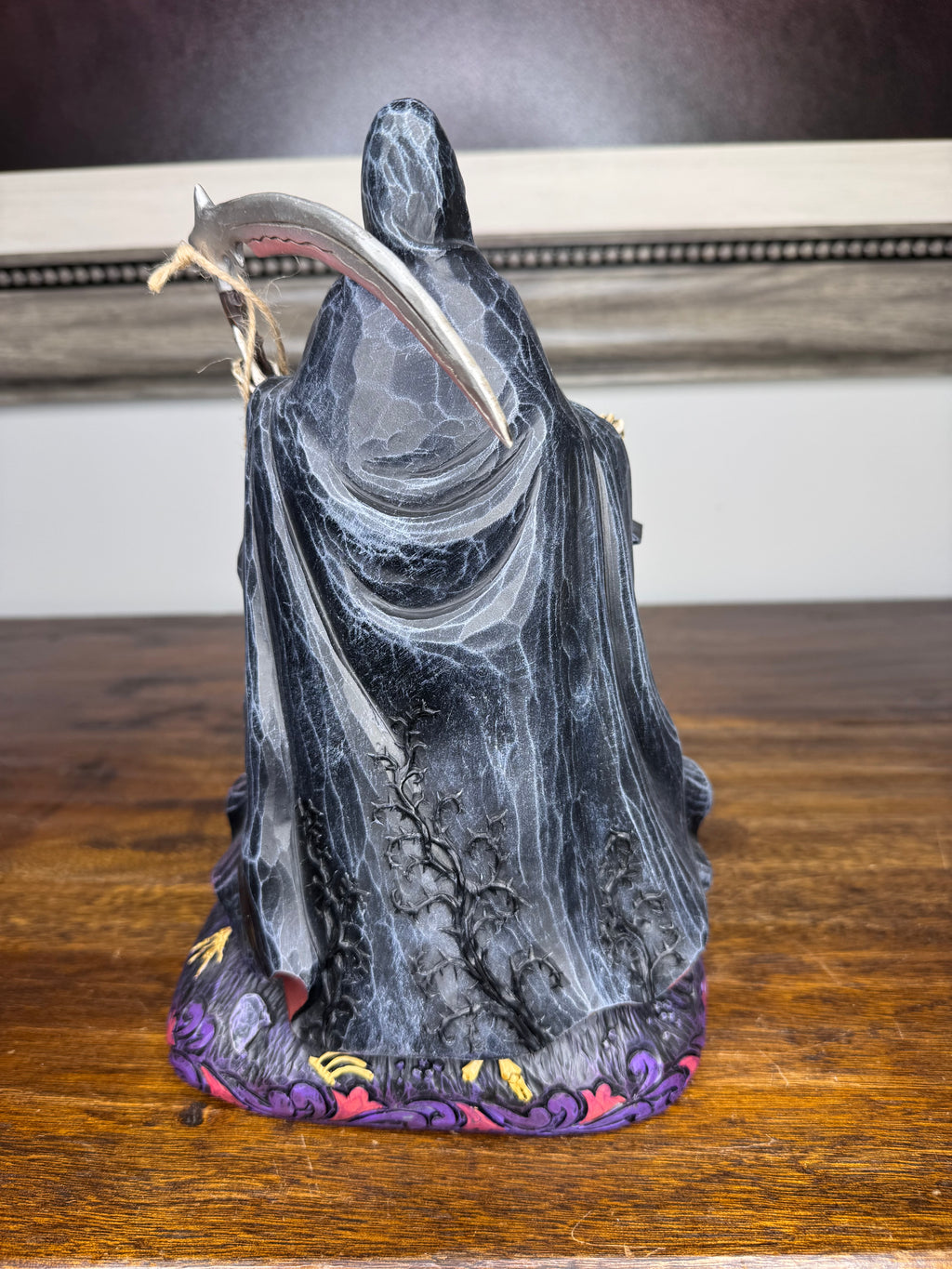 Jim Shore Heartwood Creek Grim Reaper w/ LED Lights NIB