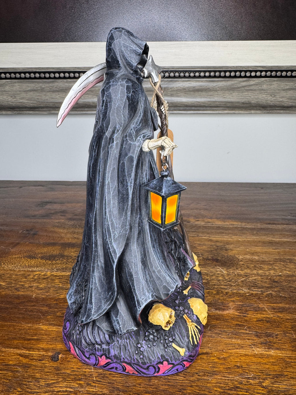 Jim Shore Heartwood Creek Grim Reaper w/ LED Lights NIB