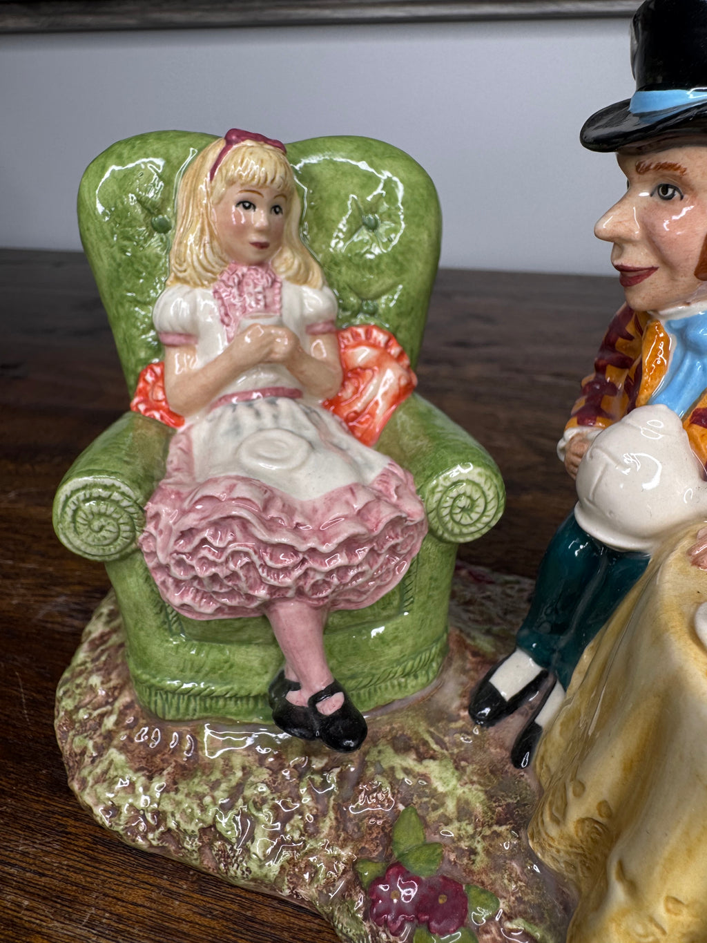 1998 Limited Ed Beswick Alice and Wonderland Tea Party Figurine
