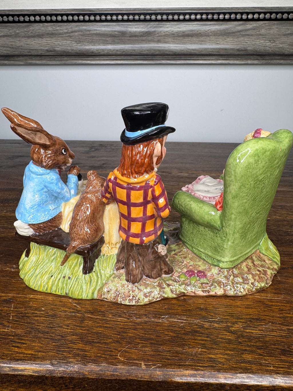 1998 Limited Ed Beswick Alice and Wonderland Tea Party Figurine