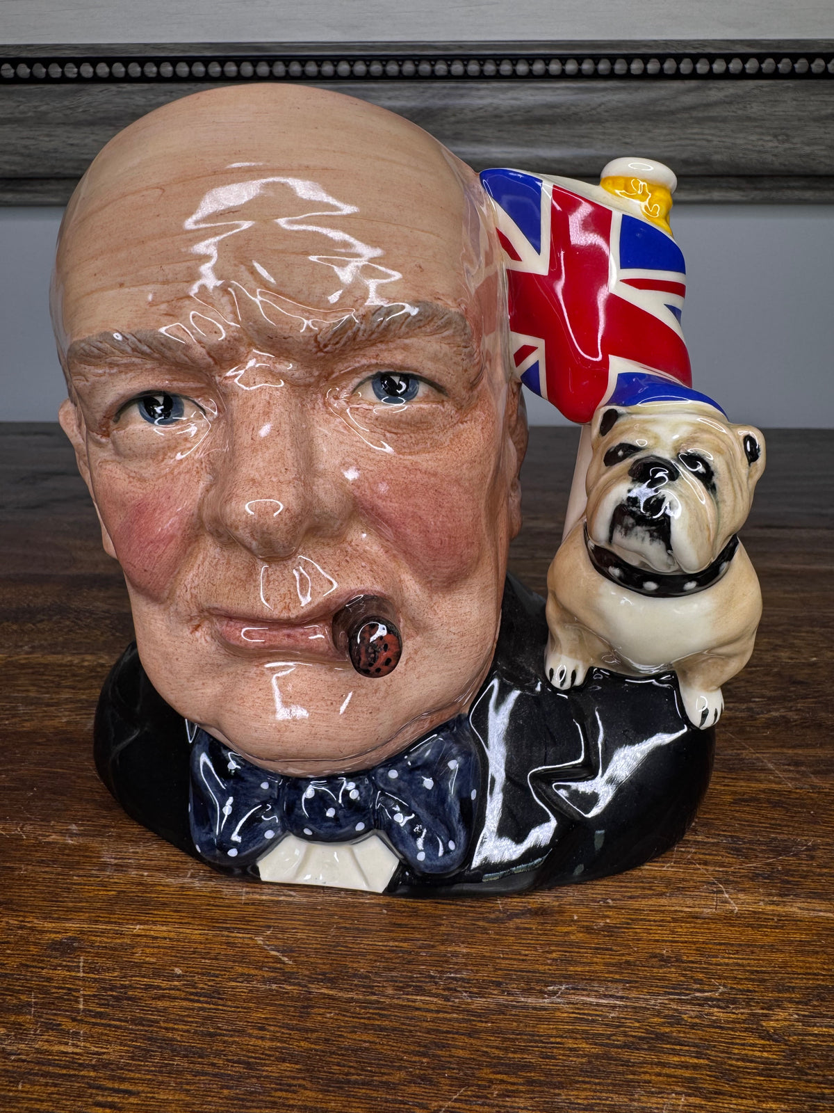 1992 Royal Doulton Character Jug of The Year Winston Churchill with COA