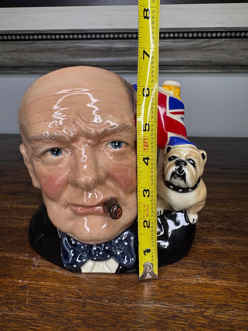 1992 Royal Doulton Character Jug of The Year Winston Churchill with COA