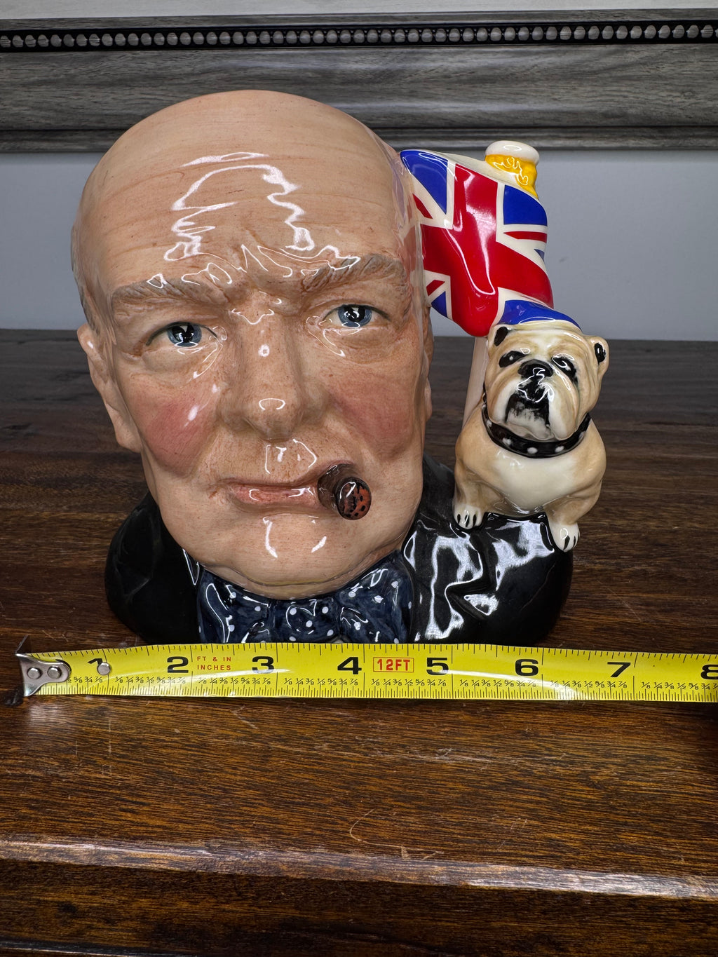 1992 Royal Doulton Character Jug of The Year Winston Churchill with COA