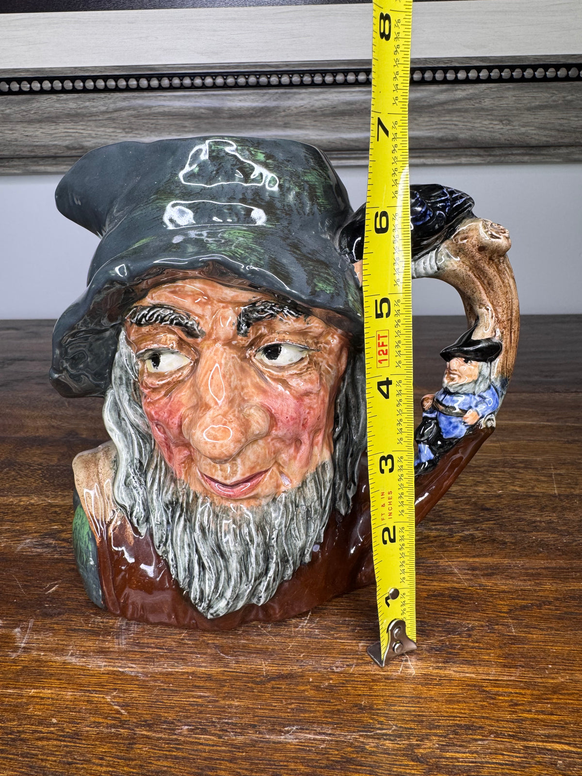 1954 Royal Doulton Rip Van Winkle Toby Character Jug 7"