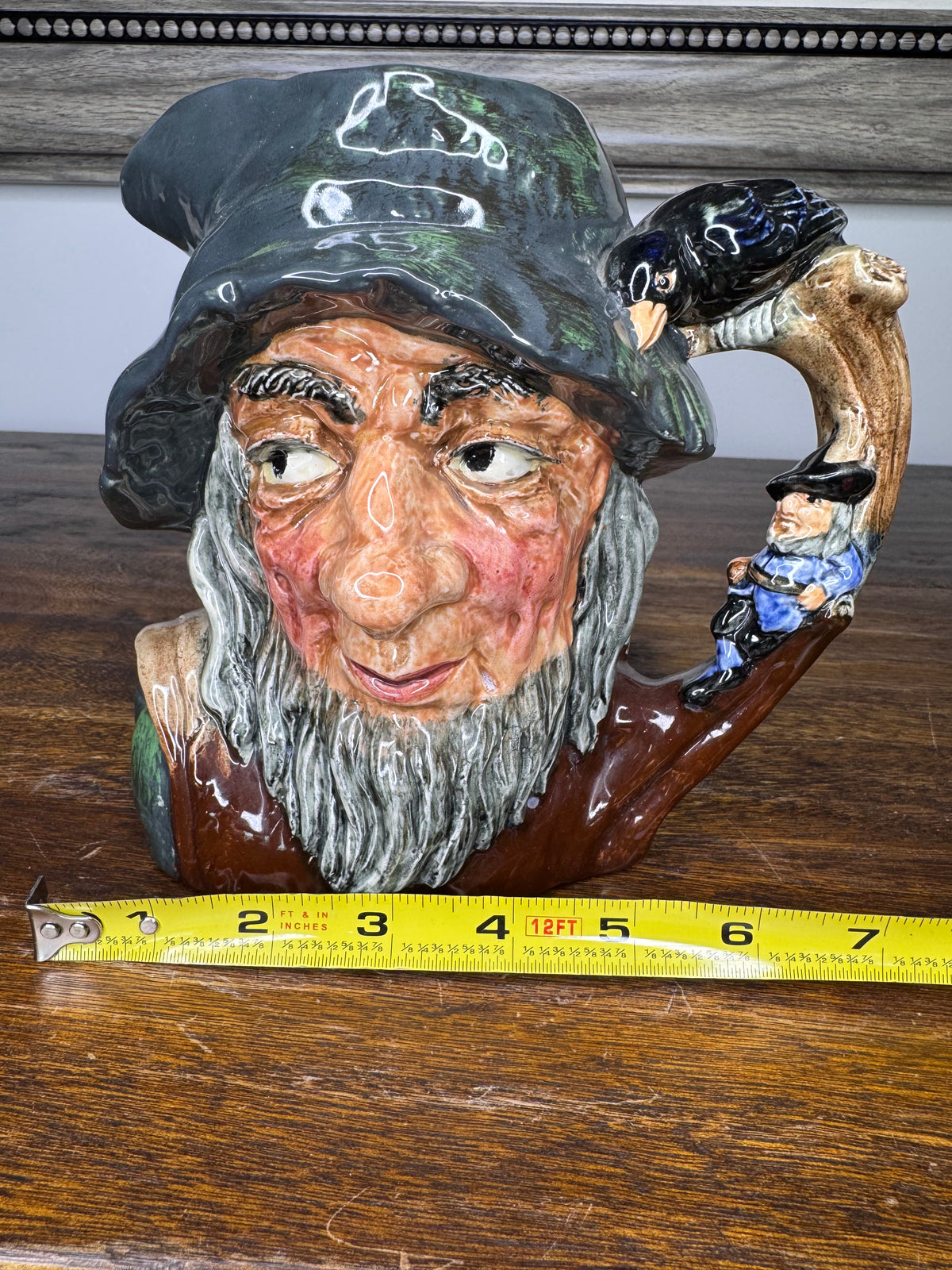 1954 Royal Doulton Rip Van Winkle Toby Character Jug 7"