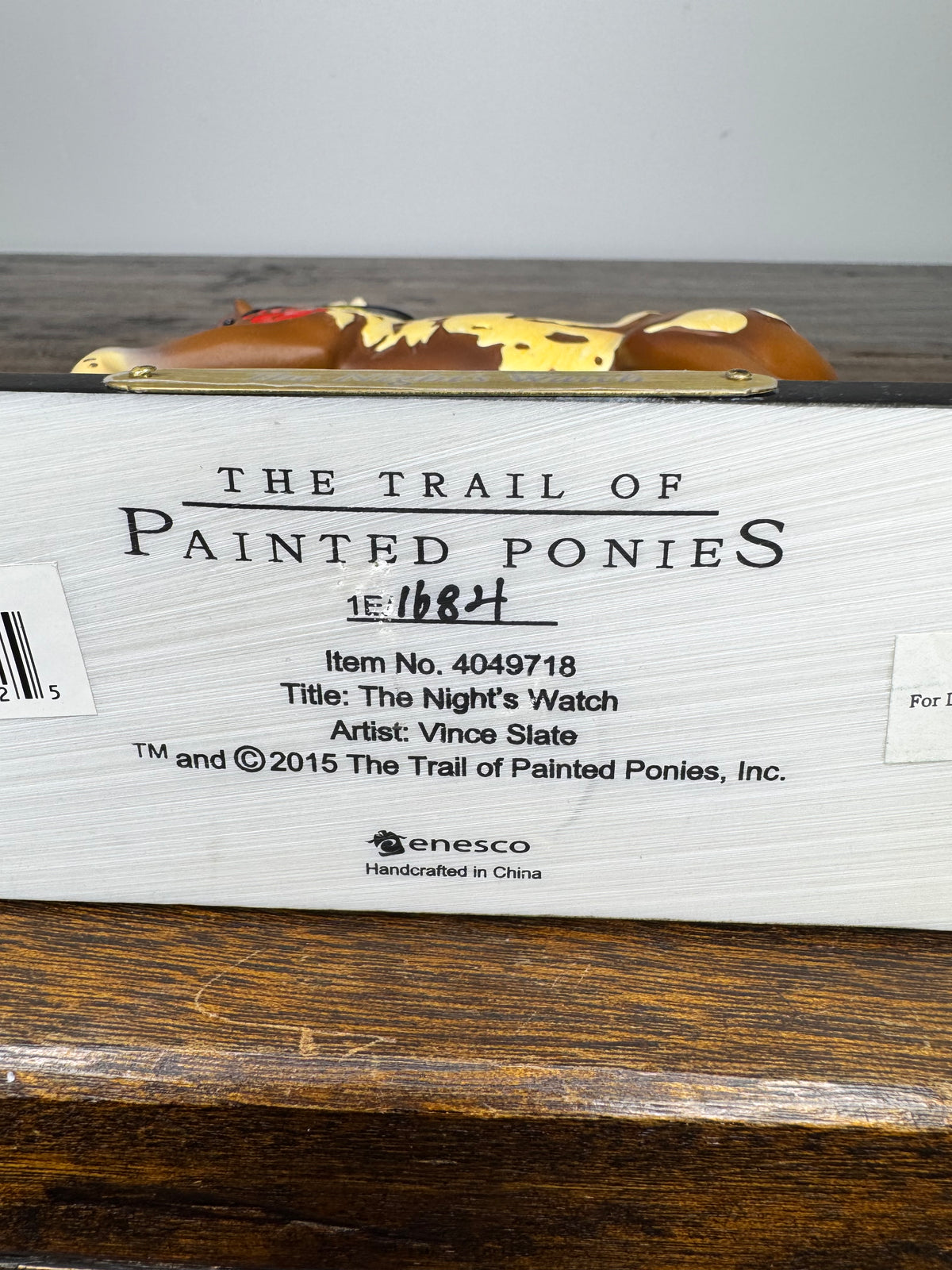 Trail of Painted Ponies The Night's Watch 1E w/Box, Card