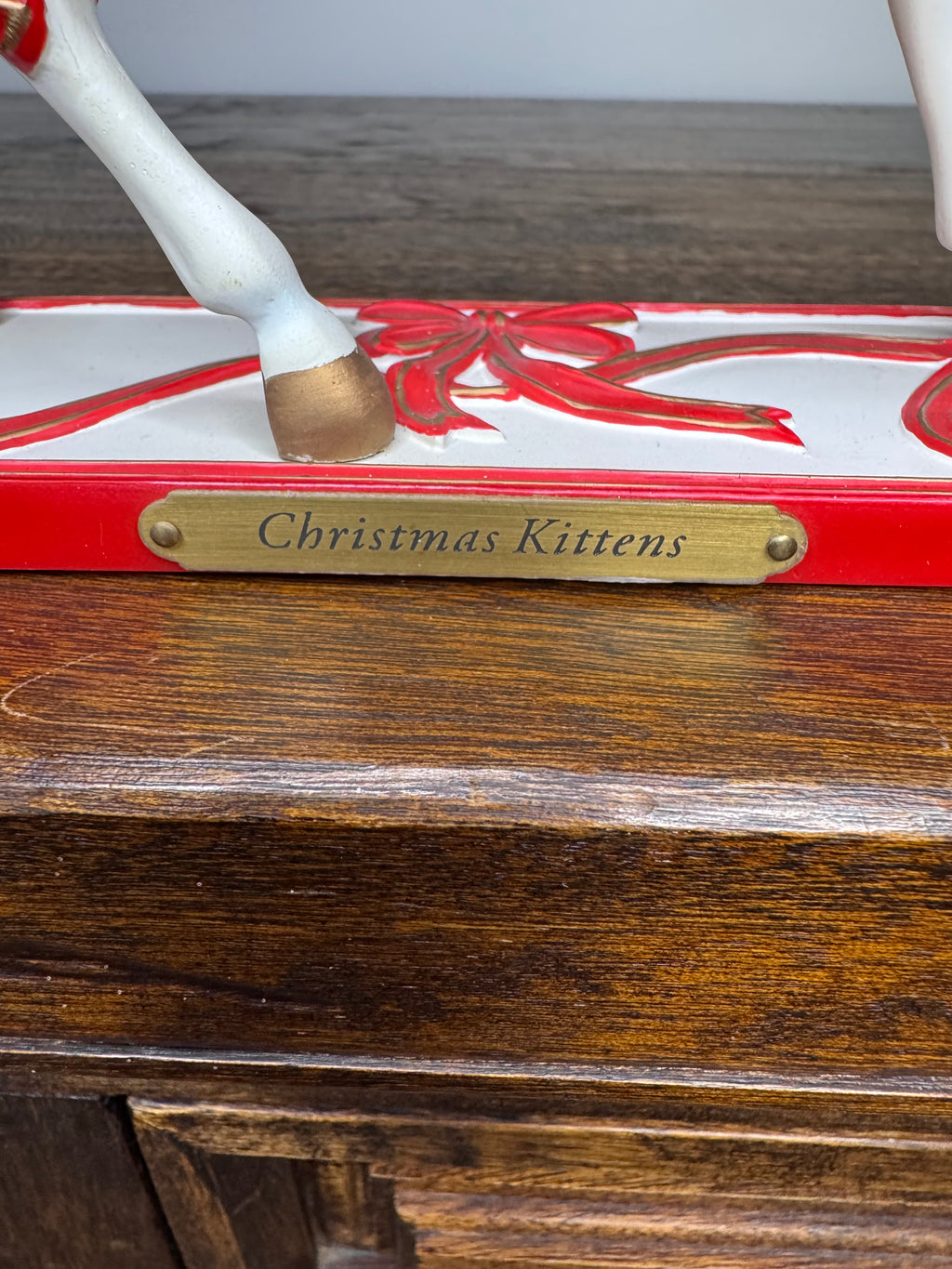 Trail of Painted Ponies Christmas Kittens 1 Ed w/Original Box