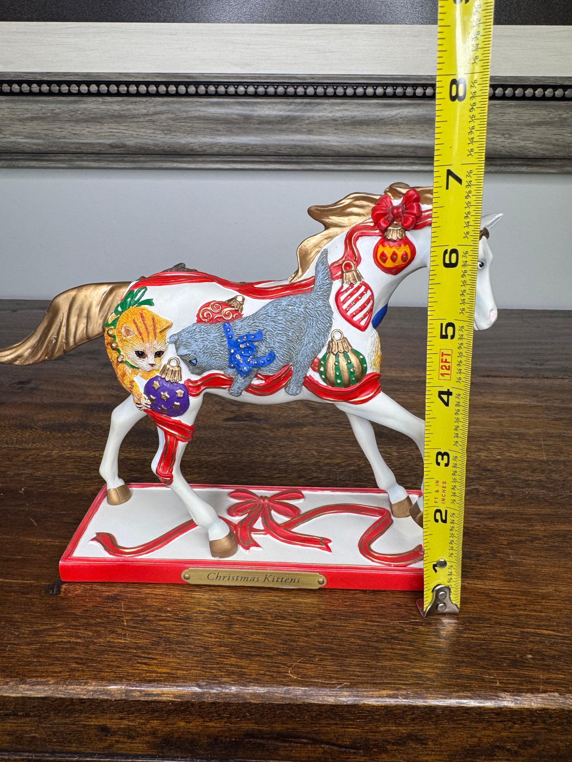 Trail of Painted Ponies Christmas Kittens 1 Ed w/Original Box