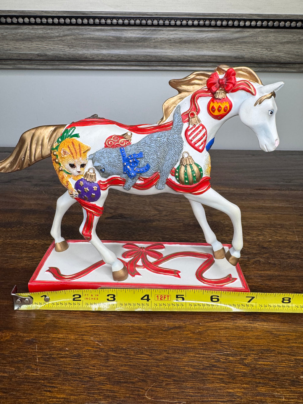 Trail of Painted Ponies Christmas Kittens 1 Ed w/Original Box