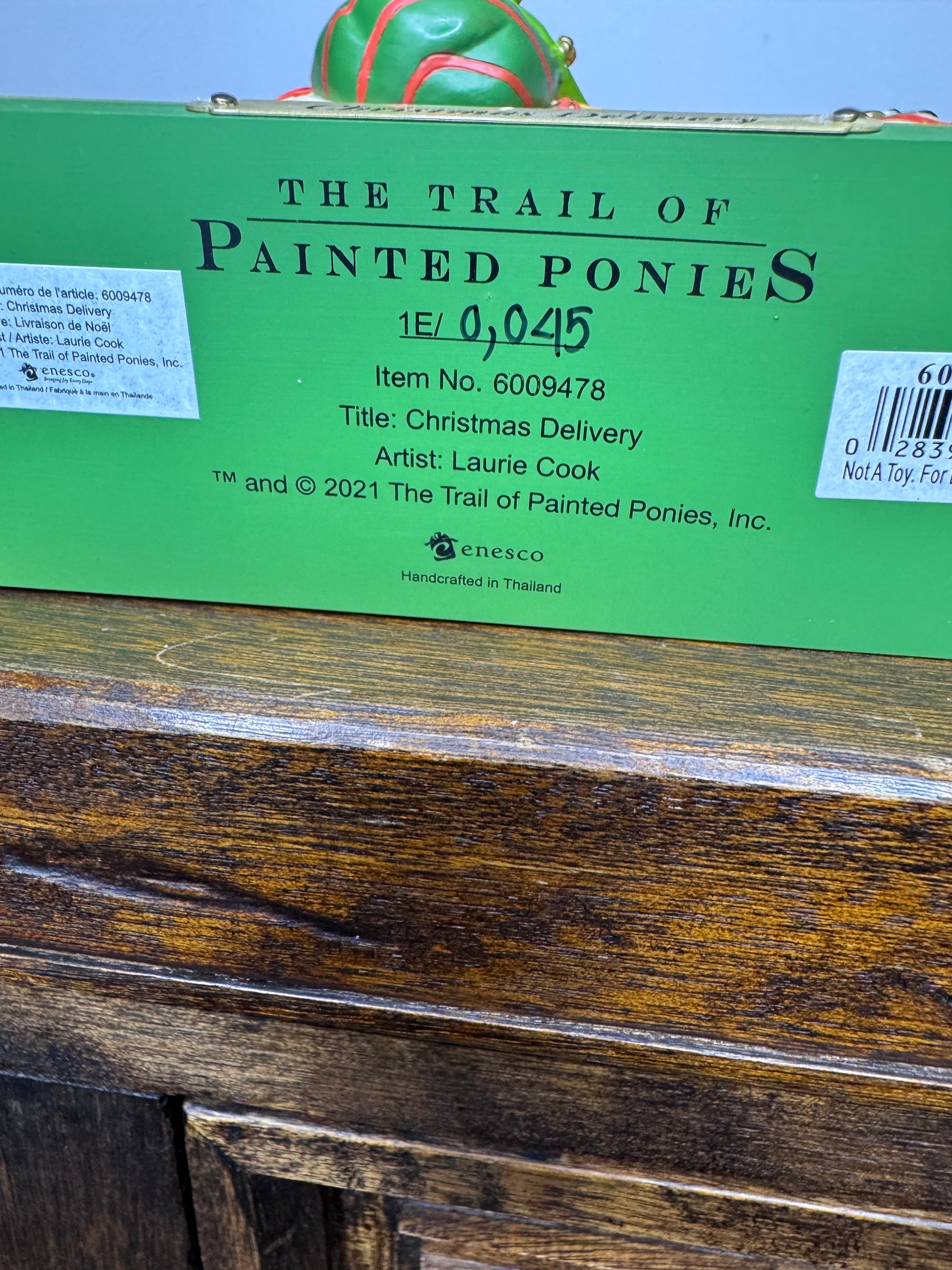 Trail of Painted Ponies Christmas Delivery 1 Edition, Very Low Number