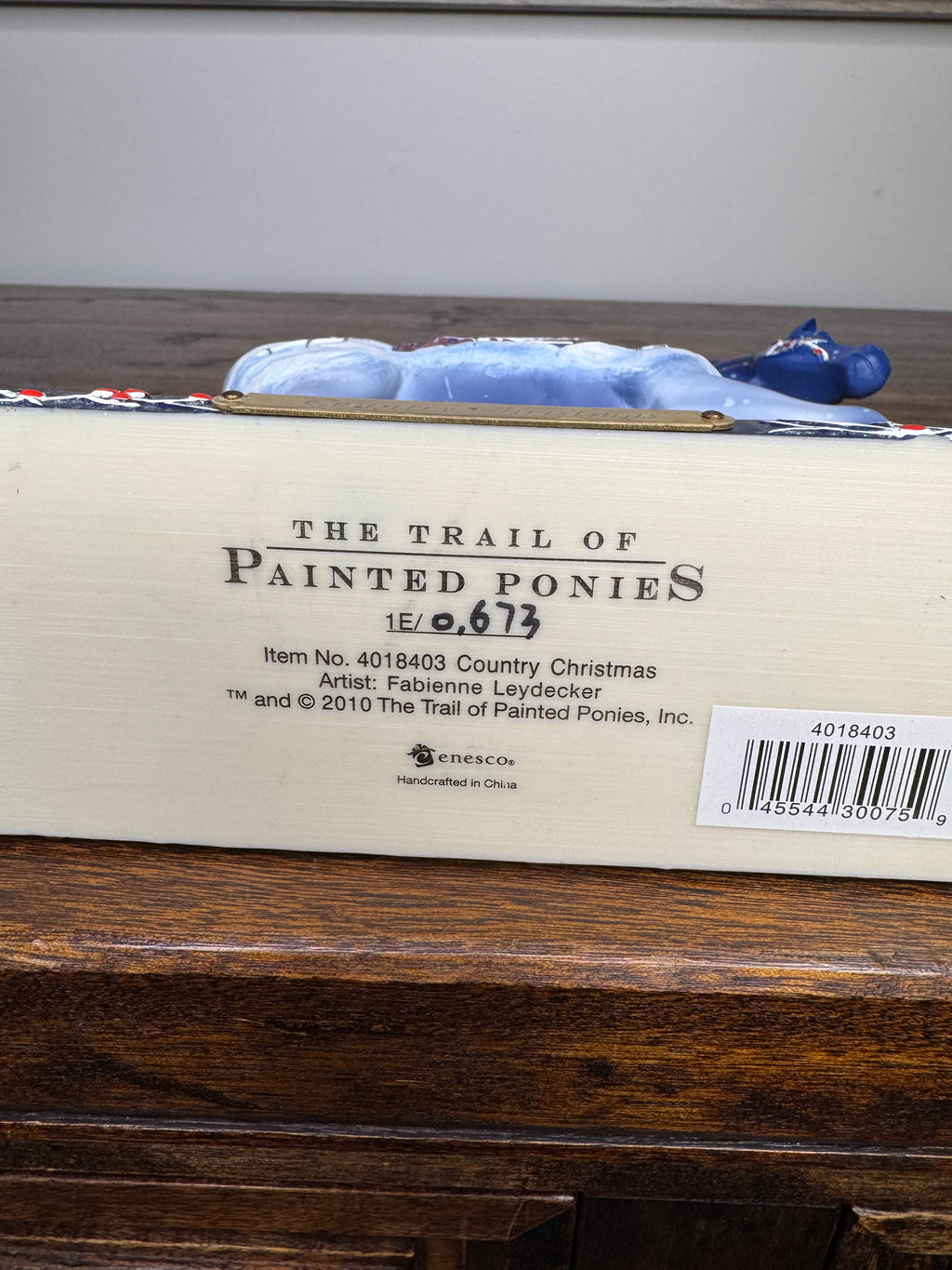 Trail of Painted Ponies Country Christmas 1 Ed, Low Number