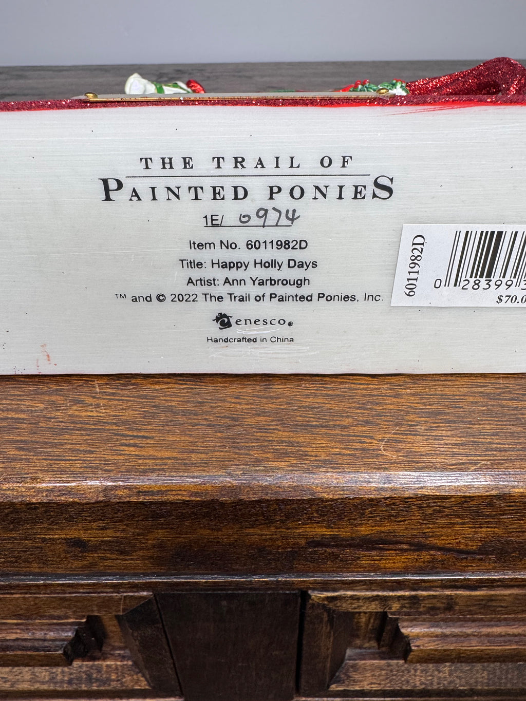 Trail of Painted Ponies Happy Holly Days 1 Edition