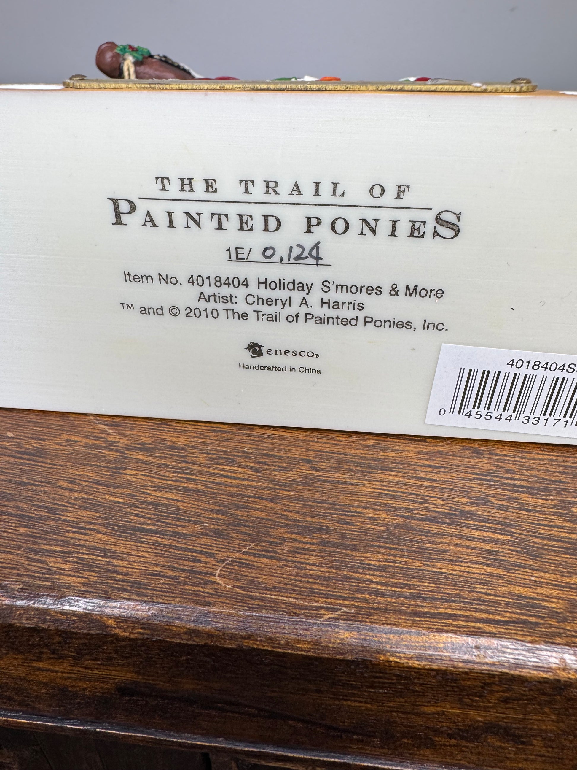 Trail of Painted Ponies Smores and More Figurine 1st Ed, Low Number