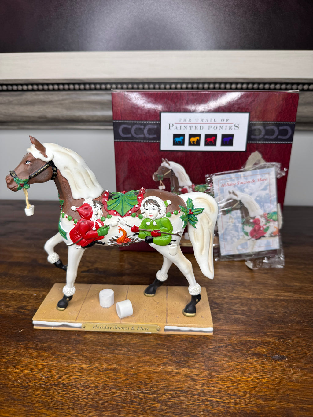 Trail of Painted Ponies Smores and More Figurine 1st Ed, Low Number
