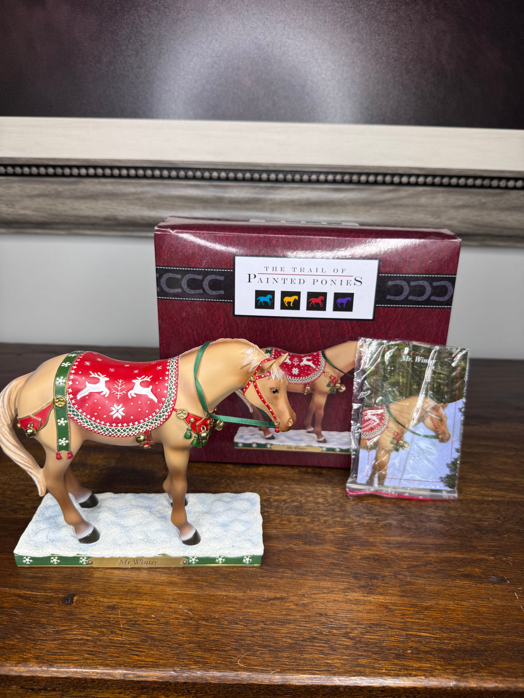 Trail of Painted Ponies Mr Winter 1 Ed, w/ Original Box
