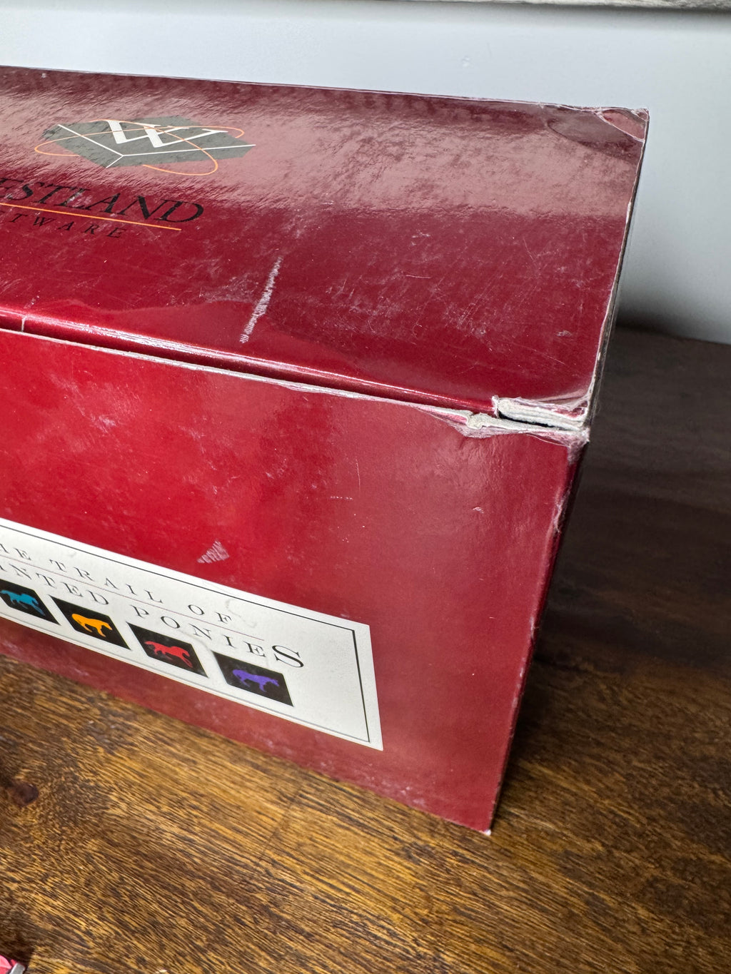 Trail of Painted Ponies Feliz Navidad 1st Ed w/ Original Box