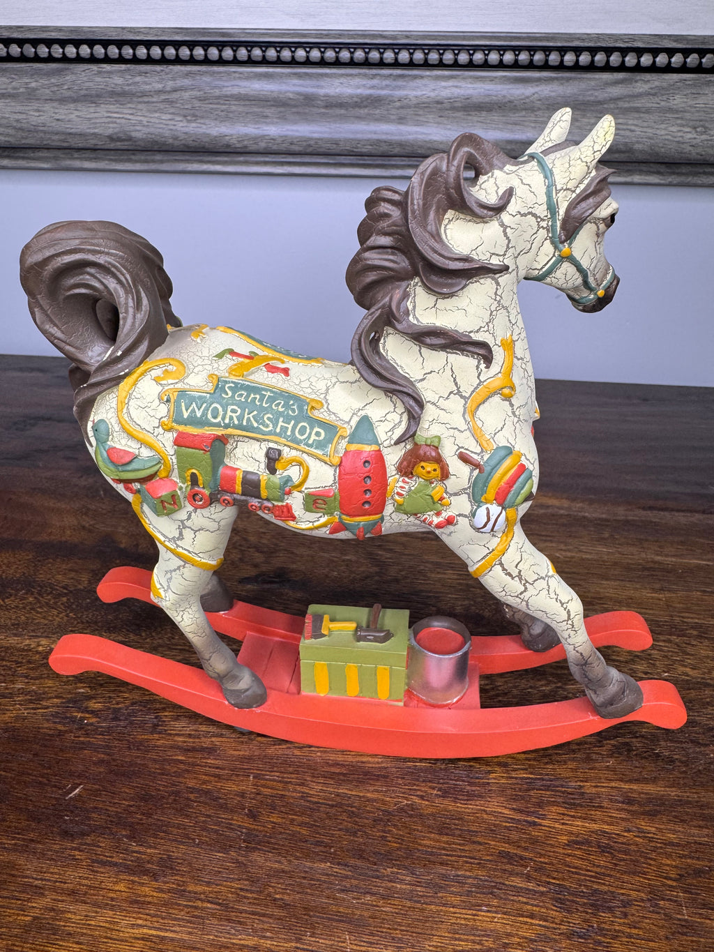 Trail of Painted Ponies Santa’s Workshop Rocking Horse
