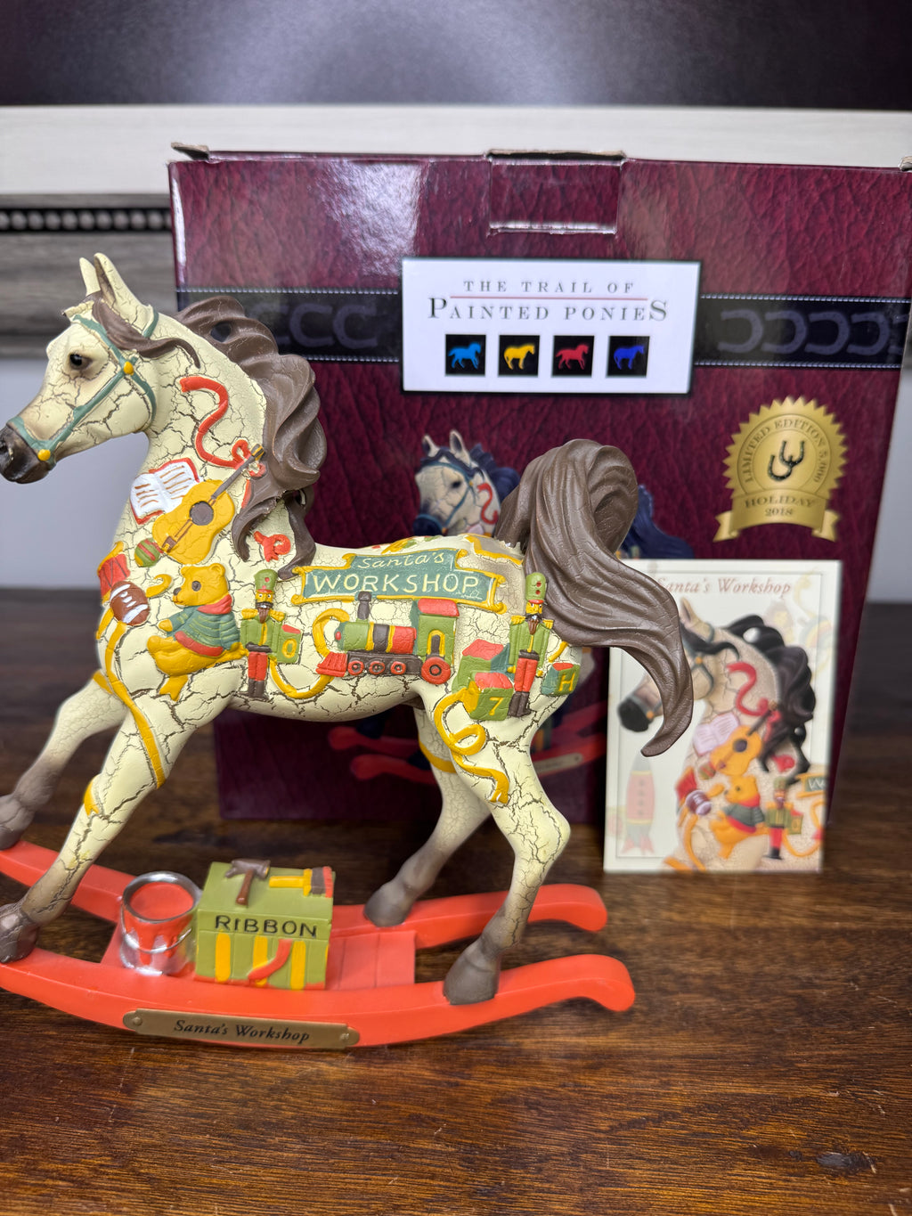Trail of Painted Ponies Santa’s Workshop Rocking Horse